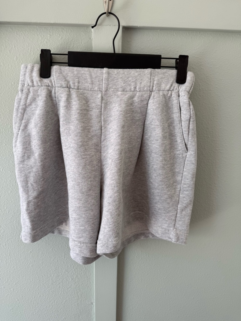 aerie Heather Gray Soft Knit Athletic Shorts